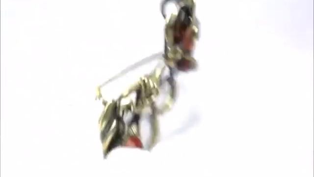 Брошь - кулон 7 см большая Кошечка стильная Янтарь подвеска кошка Бронза брошка 2172