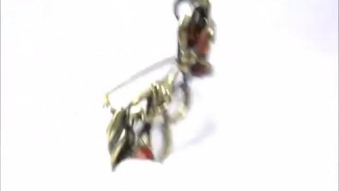 Брошь - кулон 7 см большая Кошечка стильная Янтарь подвеска кошка Бронза брошка 2172