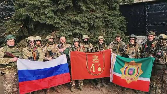 Апти Алаудинов "АХМАТ". Поздравление с Днём защитника Отечества  от отряда "Шустрого"