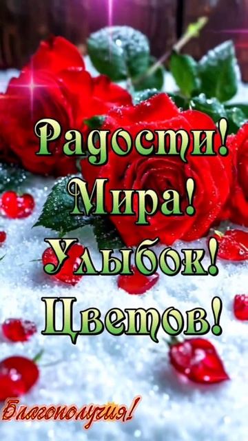 С добрым февральским утром. Музыкальная открытка пожелание.