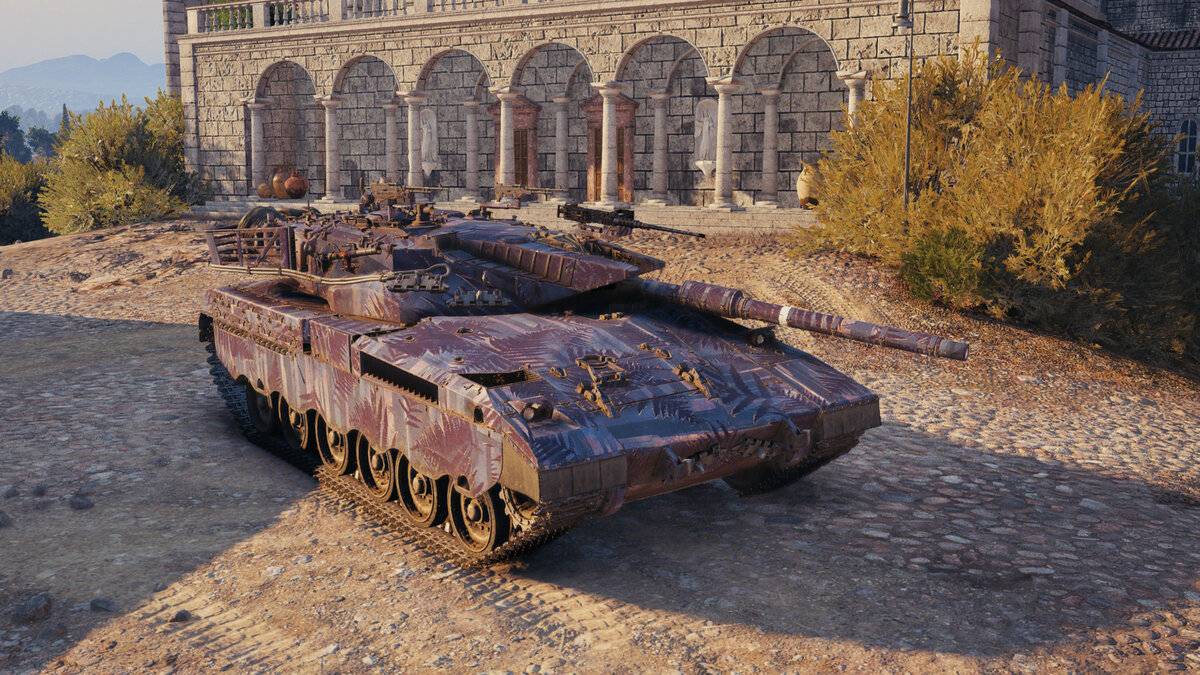 Merkava LP на общем тесте в МИР ТАНКОВ 1.33