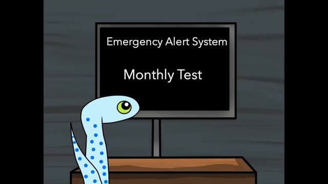 Late night EAS message