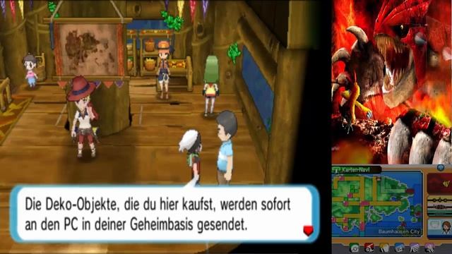 Let`s play Pokemon Omega Rubin Part 50 Baumhausen City