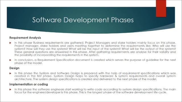 Software Development Life Cycle (SDLC)