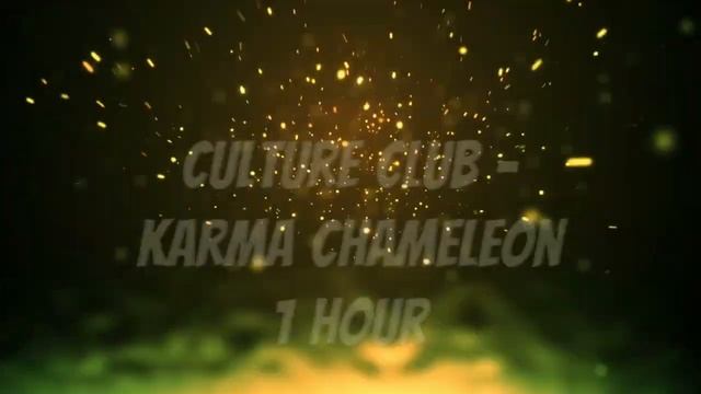 Culture Club  -  Karma Chameleon  -  1 hour