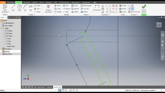 Twisted Sheet Metal Part Model || Autodesk Inventor Sheet Metal Part Drawing || Inventor Sheet Basi