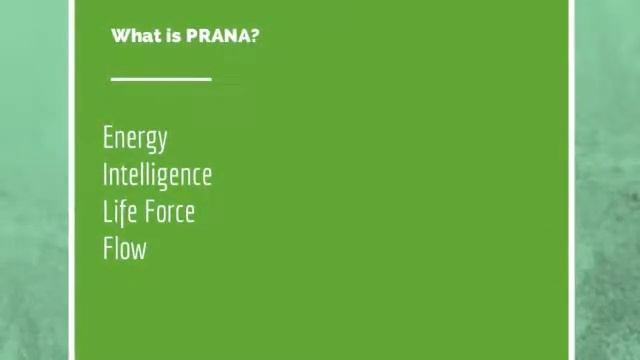 The Healing Diet MINI Part 1: PRANA