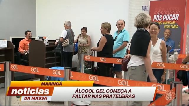 Álcool gel começa a faltar nas prateleiras - Notícias da Massa (13/03/2020)