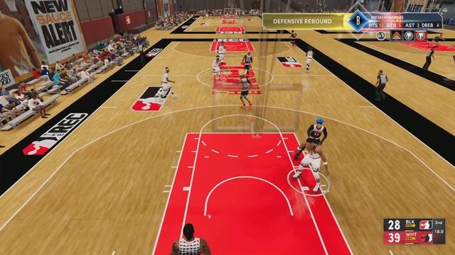 NBA 2K22 7'3 Paint Beast Build. Bullied two small bigs in the paint. Rec Gameplay