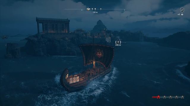 AC Odyssey! Side quest in Obsidian Islands