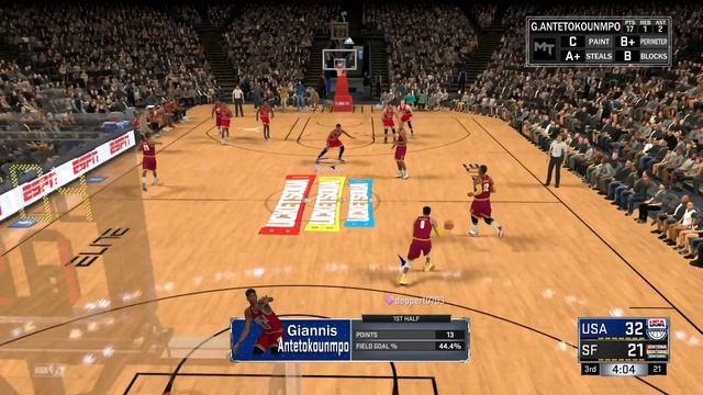 AMETHYST GIANNIS! GREEK FREAK POINT GOD! NBA 2K17 MYTEAM ONLINE GAMEPLAY