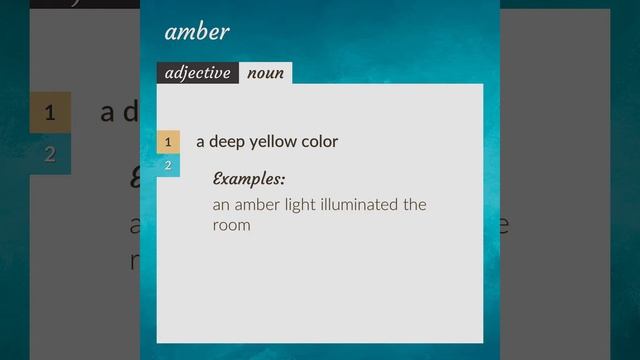 Amber | meaning of Amber