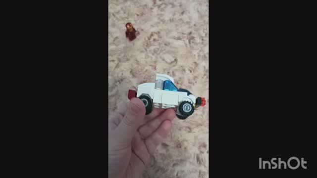 Машинка из ЛЕГО (LEGO). Обзор на ЛЕГО самоделку от Ильи 8 лет.