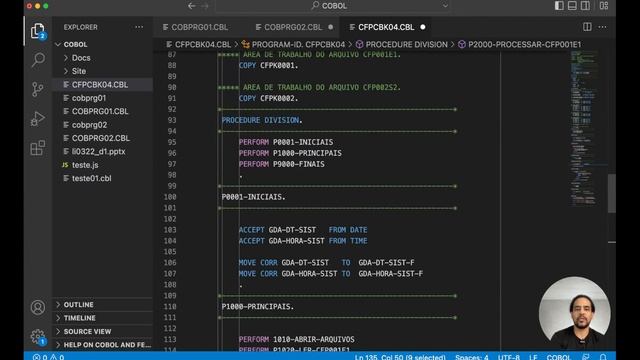 [Aprenda COBOL] - SEMAC - Day 2 - Ultima turma 2022!