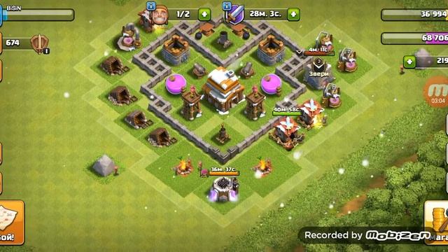 Clash of Clans Прохождение до Титана#2