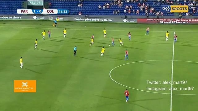 Paraguay 1 Colombia 1 -Relatos Arturo Máximo Rubín- Monumental 1080 AM - Eliminatorias Sudamericana