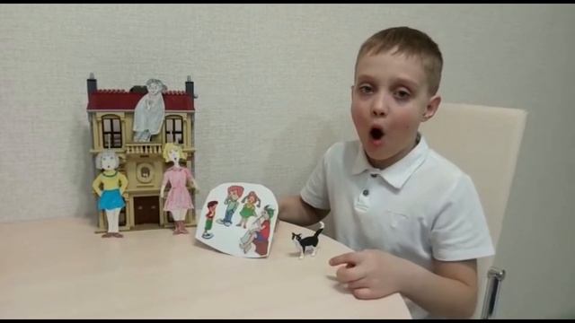 Михалёв Илья(2.4 кл. БОУ г. Омска "Гимназия № 43") читает стихотворение А. Барто "Посторонняя кошка