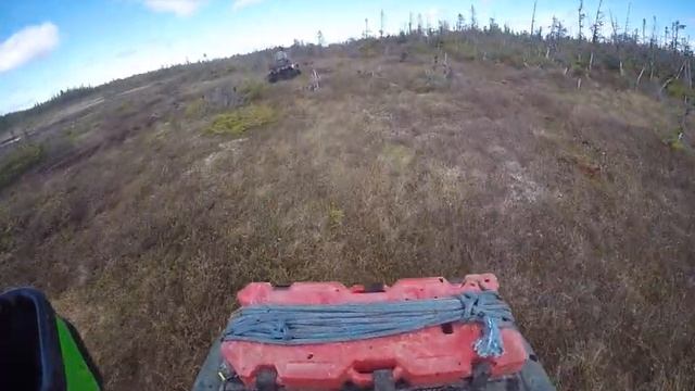 Little soft second time through, Yamaha Grizzly 700 and Honda Rubicon