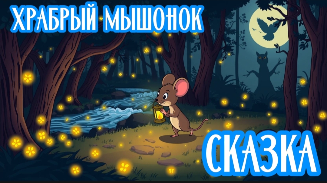 ДЕТСКАЯ СКАЗКА | ХРАБРЫЙ МЫШОНОК | СКАЗКА ДЛЯ ДЕТЕЙ