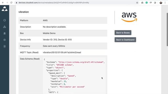 Connect a Vibration Sensor to AWS IoT Core — Predictive Maintenance