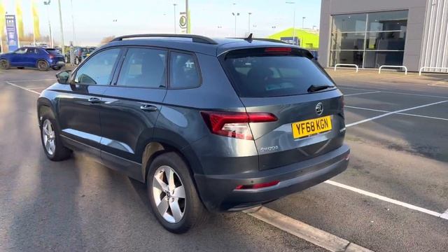 YF68KGN Skoda Karoq 1.5TSI SE Quartz Grey Metallic