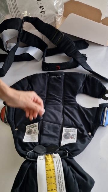 Рюкзак - кенгуру BabyBjorn Baby Carrier MINI Cotton Black