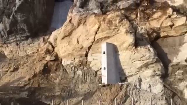 Felssturz in Stuls/Südtirol (live)