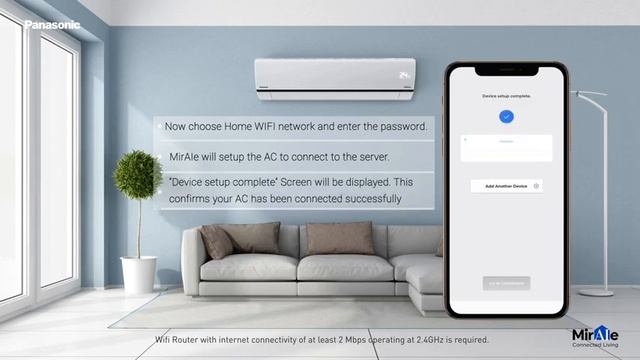 Panasonic Aircon -MiraIe -IoT Connectivity