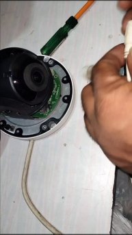 how to reset hikvision ip camera #shorts