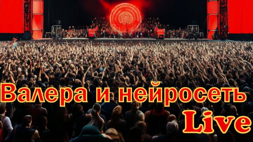 Валера и нейросеть - Валера и нейросеть(Live)