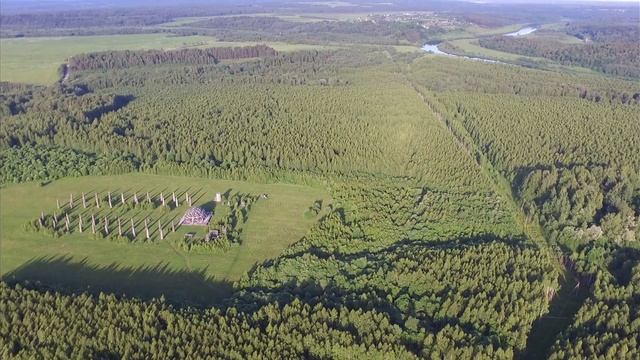 Полет над Николо-Ленивцем 2017/Flight over Nikolo-Lenivets 2017
