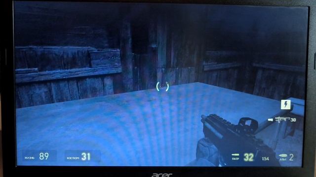 Half Life 2 на ноутбуке Acer Extensa 2508
