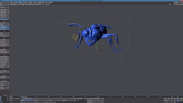 LightWave 2015: Customizing the Ant Preset in Genoma 2
