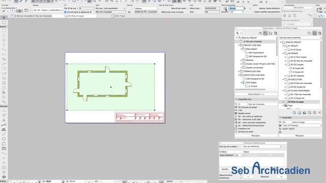 Archicad   RAQ6  Échelles et Mises en Pages  apprendre archicad facilement Formation