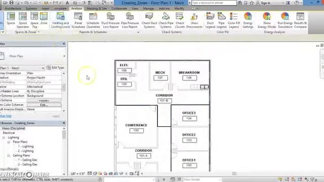 Revit Lesson 40 - Creating Zones