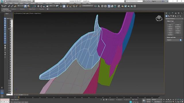 Autodesk 3ds Max wings design and creation process overview