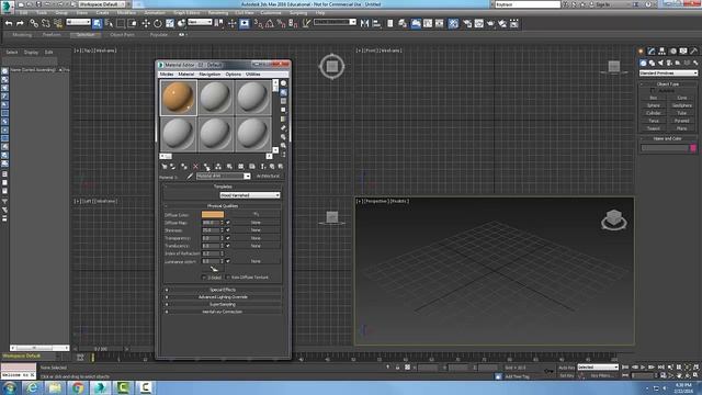 3ds Max  07-27 Blend Material