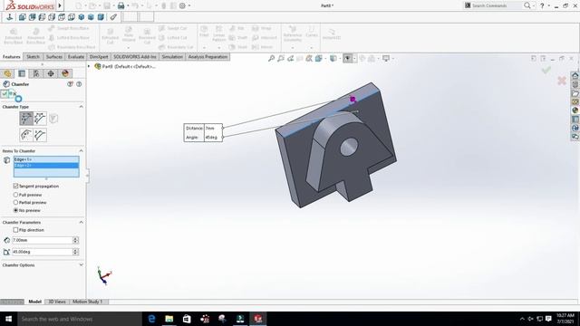 Modelling and motion study of machine vice using solid works