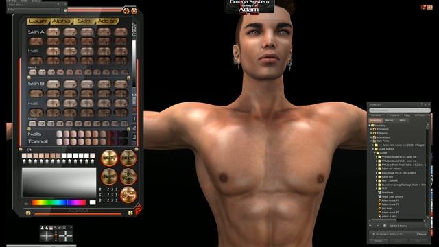 Adam mesh body for second life  - Absolut Creation for seconde life