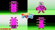 NEW! NUMBERBLOCKS Quadparison Part 6 | 3D Blender Lab