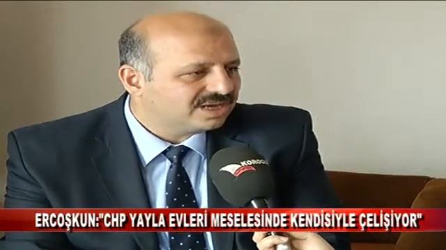 “ CHP yayla evleri meselesinde kendisiyle çelişiyor “ (24.01.2016-BOLU)