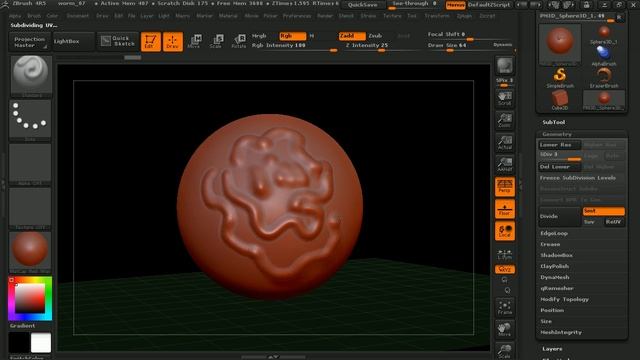 ZBrush Tutorial: Getting started in ZBrush