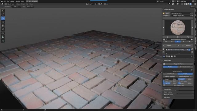 Extreme PBR Nexus Material Displacement (Blender Addon)