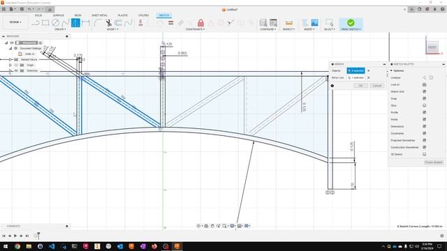 Fusion360: How to Draft a Balsa Wood Bridge