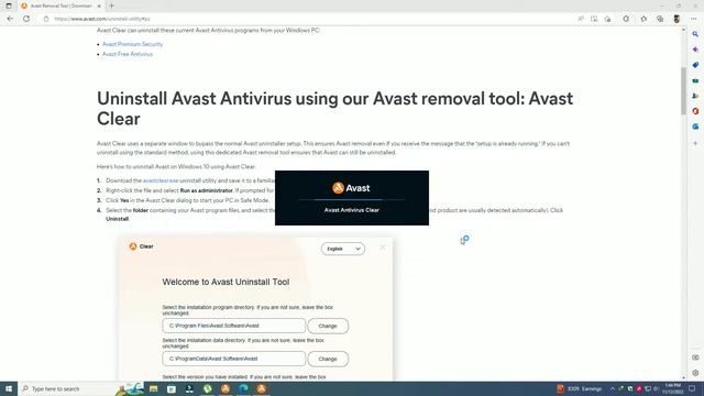How to Uninstall Avast Antivirus [Tutorial]