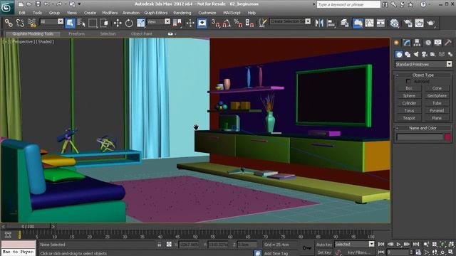 Interior Rendering Techniques with mental ray and 3ds Max Tutorial Overview
