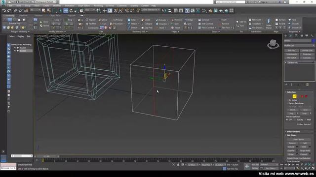 Modelado para videojuegos con 3ds max - parte 09 - Modelado de una caja