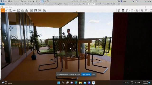 REVIT AND ENSCAPE 3D