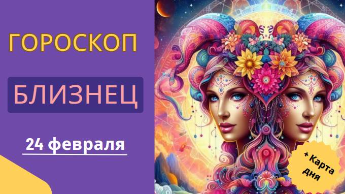 ♊ 24 февраля – Гороскоп на сегодня для Близнецов 🌬