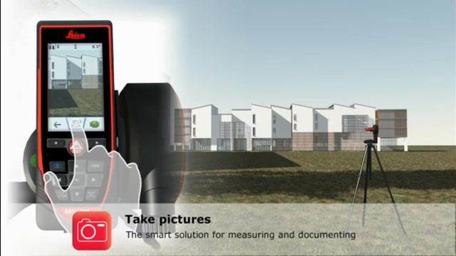 Leica DISTO D810 touch measuring and documenting